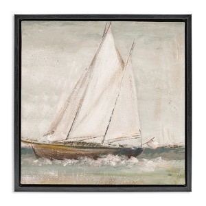 Stupell Industries Traditional Sailboat at Sea, 18" x 18" - 1 of 4