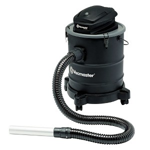 Vacmaster 6 Gallon 120 Volt 960 Watt Portable Heat Resistant Corded Electric Ash Vacuum with Wheels with 8 Amperes Motor, Black - 1 of 4