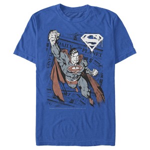 Men's Superman Daily Planet Newspaper T-Shirt - 1 of 4