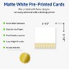 Avery Square Business Cards, Gold Lace Trim Pattern, 2.5" x 2.5" - 2 of 4