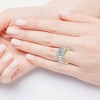 Pompeii3 7.50Ct Baguette & Round Diamond Ring 10k Gold Lab Created - 4 of 4