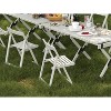 Tree City Portable Outdoor Solid Wood Folding Chair Load Capacity 250 Pounds - 3 of 4