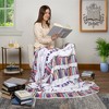 Pavilion Gift Company - Without Reading - 50" x 60" Royal Plush Blanket - Throw Blankets - 2 of 4