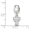 Black Bow Jewelry Sterling Silver Texas Tech Red Raiders NCAA Bead Charm - 3 of 4