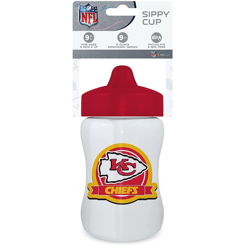 MasterPieces Inc Kansas City Chiefs NFL 9oz Baby Sippy Cup, 2 of 3