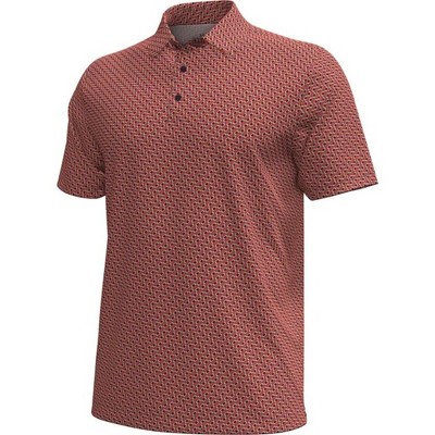 Men's Under Armour Golf Playoff 3.0 Links Print Polo Phoenix Fire Large