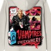 Lost Boys David Vampires Everywhere Poster Art Long Sleeve Sand Adult Hooded Sweatshirt - 3 of 4