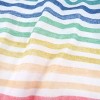 Honest Baby Organic Cotton Fitted Crib Sheet - Rainbow Stripe - 3 of 3