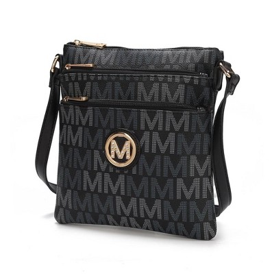 MKF Collection Lemuel M Signature Crossbody Purse and Handbags Women’s Vegan Leather Stylish Design by Mia K.