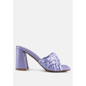 Pout Pro Braided Raffia Block Sandal - 1 of 4