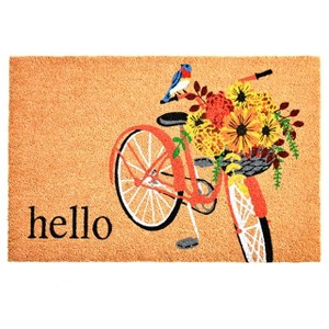 Calloway Mills Floral Bicycle Doormat (Multi 24 In. x 36 In. x 0.60 In.) - 1 of 4