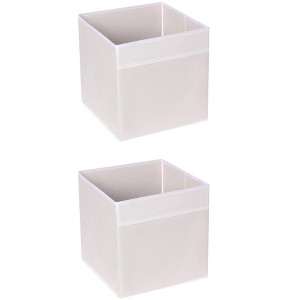 REGALWOVEN Fabric Reinforced Storage Bin for Organizing Clothes Books 2 Pcs - 1 of 4