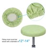 Unique Bargains Round Washable Elastic Bar Stool Cover for Dia 12"-14" Chairs 2 Pcs - 3 of 4