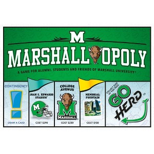 Late For The Sky: University Marshall-Opoly Monopoly Board Game - 1 of 4