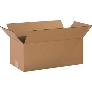 Partners Brand Partners 20" x 10" x 8" Shipping Boxes 32 ECT Brown 20/Bundle (20108) - 1 of 1