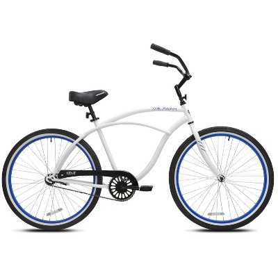 White 2024 beach bike