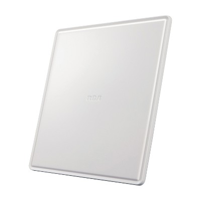RCA Multidirectional Indoor Flat HDTV Antenna in White