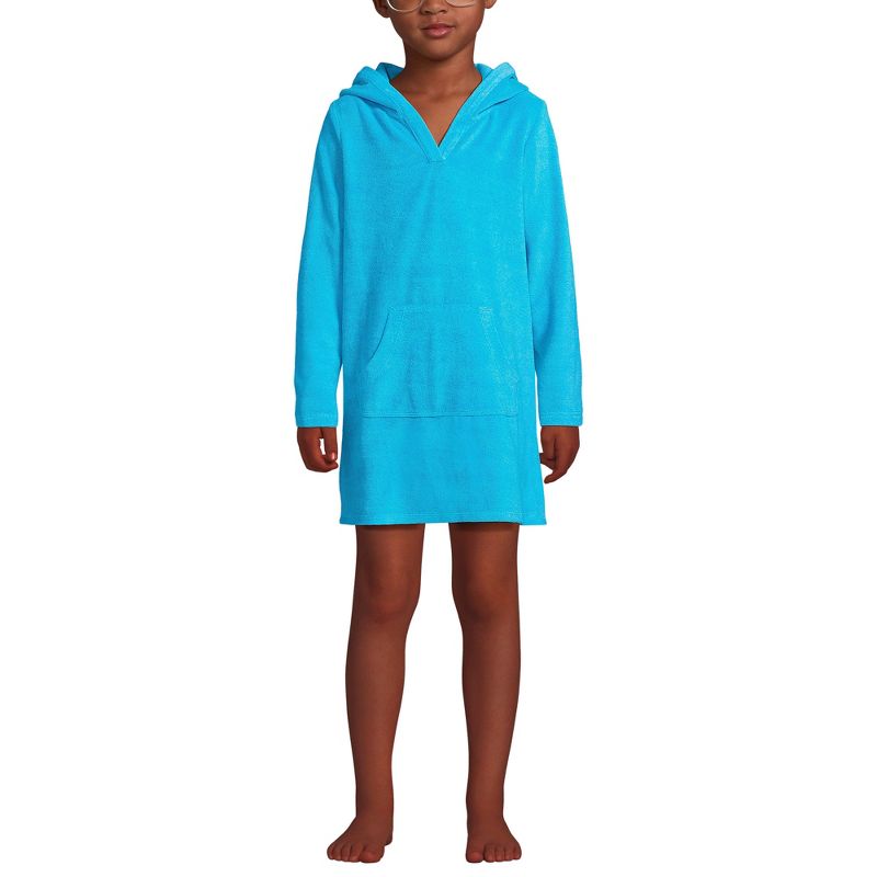 Lands' End Kids Terry Pullover Cover-up, 3 of 4
