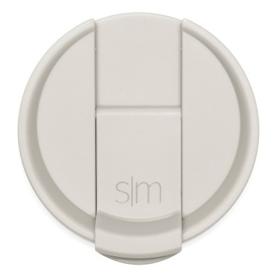 Simple Modern Voyager 16oz Stainless Steel Travel Mug: Insulated Flip Lid, Dishwasher-Safe, Off-White, All Ages
