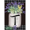 Briarwood Lane Everyday Garden Flag 12x18 For Outdoor Farmhouse Monogram Letter T Garden Flag Flags For Outside - 3 of 4