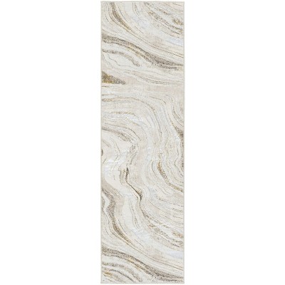 Nourison Glam Modern Ripple Indoor Area Rug