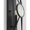 Progress Lighting Cumberland 1-Light Wall Sconce, Matte Black, Seeded Glass - 4 of 4