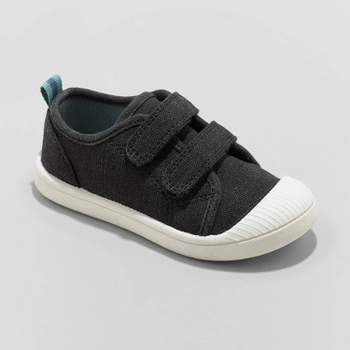 Kids' Fern Slip-On Performance Sneakers - All In Motion™ Black/Navy 13