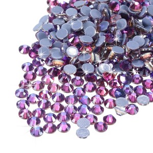 Unique Bargains DIY Hotfix Rhinestones Flatback Crystal Glass Gems 1440 Pcs - 1 of 4