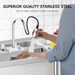 Stainless Steel Sink - Heavy Duty, Large Deep Single Basin, Durable, Easy to Clean, Professional Kitchen Utility Sink - 1 of 4