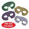 Beistle Sequin-Lame Half Masks, (12/Pkg) Multicolored - 4 of 4