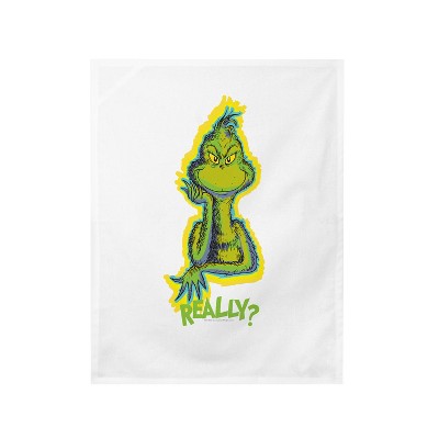 Grinch Dr. Seuss Kitchen Dish Towel