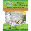 Larissa Veronica Chocolate Cabernet Sauvignon Tanzania Peaberry Coffee (Gourmet, Naturally Flavored, Whole Coffee Beans) (8 oz, ZIN: 569149) - 2 of 4