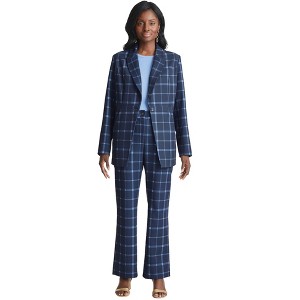 Jessica London Women's Plus Size Bi-Stretch Blazer - 1 of 4