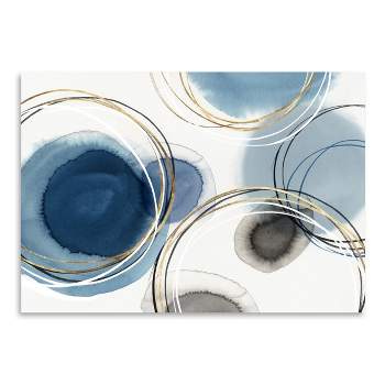 Americanflat Abstract Infinity Indigio I By Pi Creative Art Poster