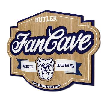 NCAA Butler Bulldogs Fan Cave Sign