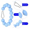 Unique Bargains Stainless Steel Indoor Outdoor Durable Flag Pole Beaded Retainer Ring 1 Pc - 3 of 4