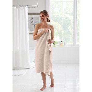 BrylaneHome Zero Twist 100% Cotton Oversized Bath Sheet - 1 of 1
