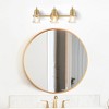 Parrot Uncle Gold Modern 3-Light Wall Sconce Ceiling Light - 4 of 4