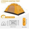 Naturehike P-series Camping Tent 2 Persons in 4 Seasons, Ultralight Tents Backpacking Tents backpacking Tents, Anti-UV Family Tents for Outdoor - 3 of 4