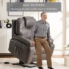 Grungis Faux Leather Lift Massage Chairs for Elderly,Recliner Chairs with Massage and Lumbar Heating for Living Room - 2 of 4