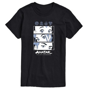 Men's - Avatar: The Last Airbender - Airbenders Short Sleeve Graphic T-Shirt - 1 of 4