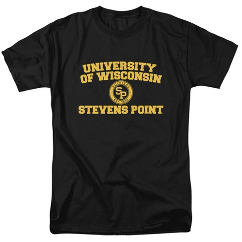 University of Wisconsin Stevens Point Official Circle Logo Adult T Shirt, Circle Logo - image 1 of 4