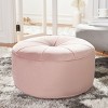 Amais Round Ottoman - OTT4501 - Safavieh - 2 of 4