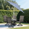 Aoodor 9FT Outdoor Patio Umbrella, Outdoor Market Table Umbrella with 8 Sturdy Ribs, Push Button Tilt and Crank - 2 of 4