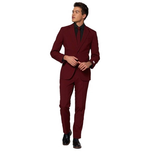 Opposuits Men's Suit - Blazing Burgundy - Red - Size: Us 48 : Target