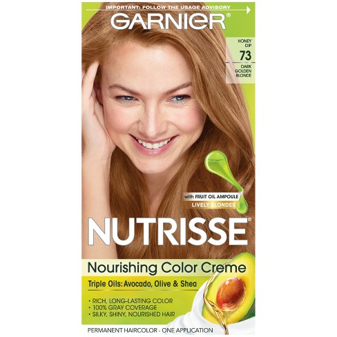 Garnier Nutrisse Nourishing Color Creme 73 Dark Golden Blonde Target