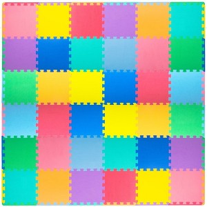 ProSource Kids Solid Floor Play Mat 3/8-in - 1 of 4