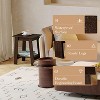 End Table, Side Table with 2-Tier Storage Shelf, Sofa Table for Small Space, Square Nightstand for Living Room - 4 of 4
