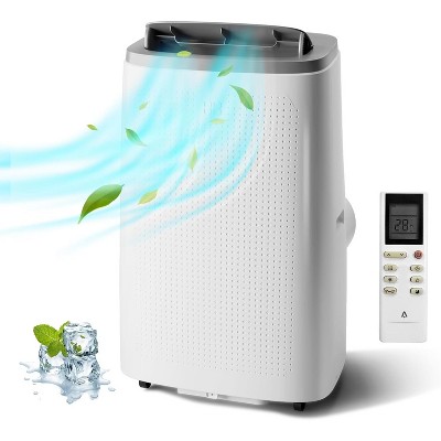 14000 BTU Portable Air Conditioners for Room Cooling Up to 750 Sq. Ft, Fan, Remote Control, Sleep Mode, 24H Timer