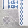 Vintage Geometric Area Rug Non Slip Low Pile Soft Rug Farmhouse Bohemian Carpet Living Room Bedroom Dining Room Rug - 3 of 4